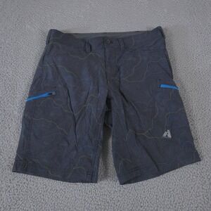 Eddie Bauer First Ascent Guide Pro Shorts Mens 36 Nylon 11" Cargo Outdoor Hiking